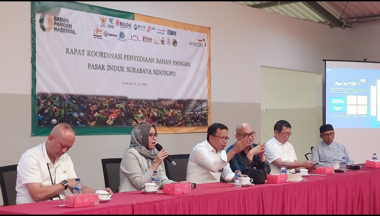 Pasar Induk Surabaya Sidotopo Siapkan Skema Pasar dengan Komodity Pangan Lengkap