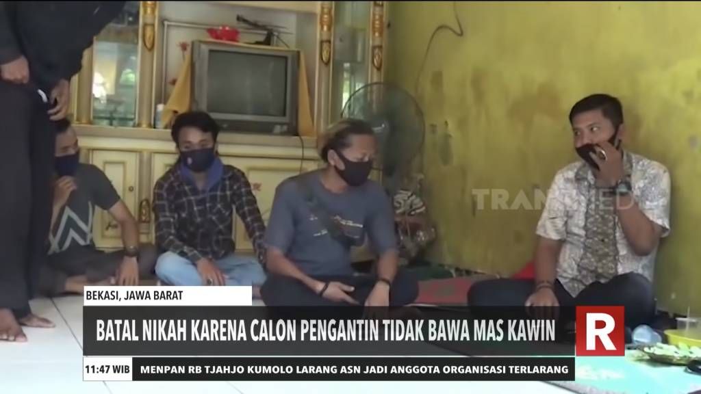 Batal Nikah Karena Calon Pengantin Tidak Membawa Mas Kawin